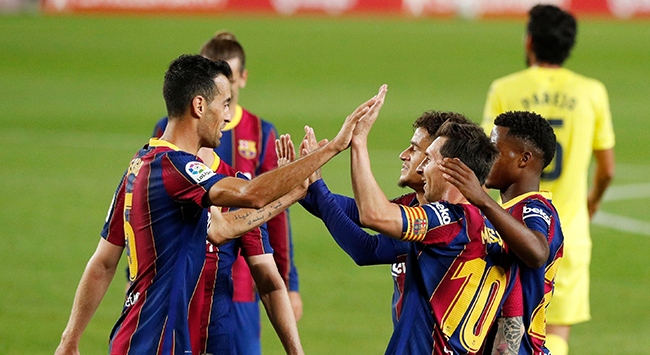 Barcelona, Villarreal karşısında farklı kazandı