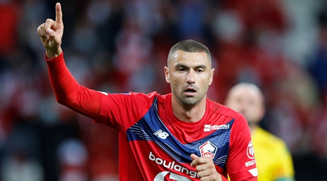 Burak Yılmaz Lille formasıyla ilk golünü attı