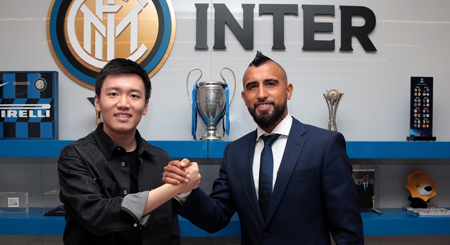 Inter Vidal’ı transfer etti