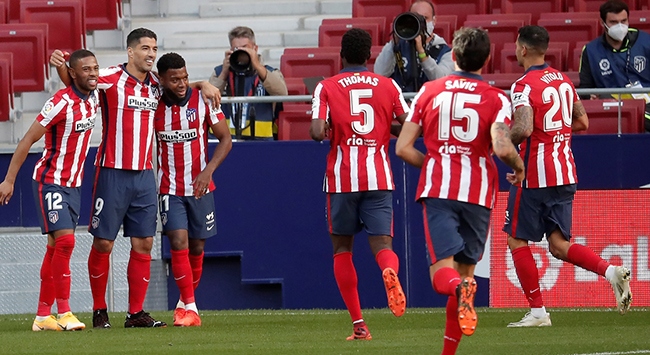 Luis Suarezli Atletico Madrid farklı başladı