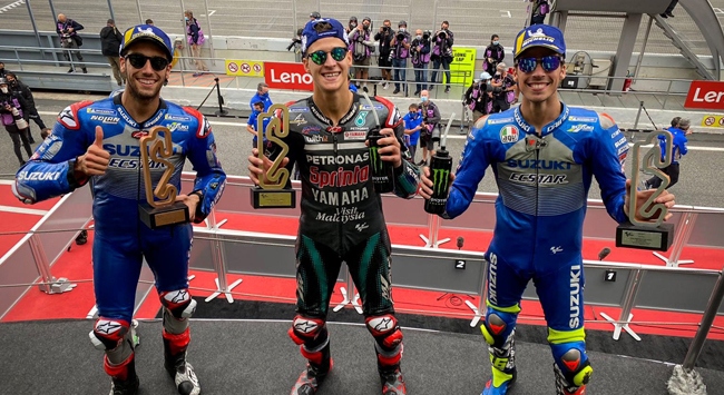 MotoGP’nin İspanya’daki 8. etabını Quartararo kazandı