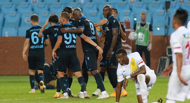 Trabzonspor sahasındaki galibiyet hasretine son verdi