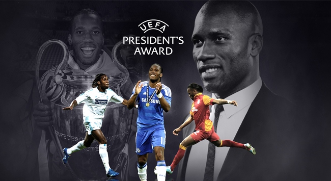 UEFA’dan Drogba’ya ödül