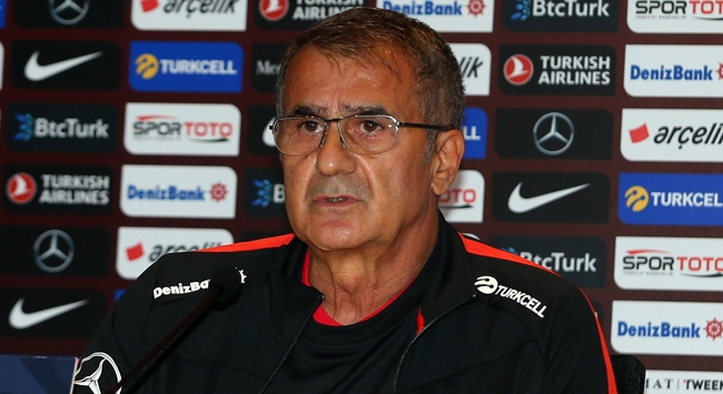 Şenol Güneş: Hiçbir oyuncu milli takımın üstünde değil