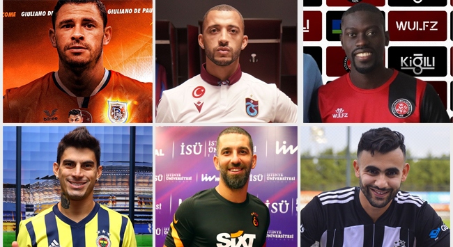 Süper Lig’de 1. transfer dönemi hareketli geçti