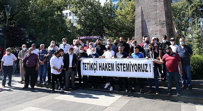 Trabzonspor taraftar derneklerinden hakem tepkisi