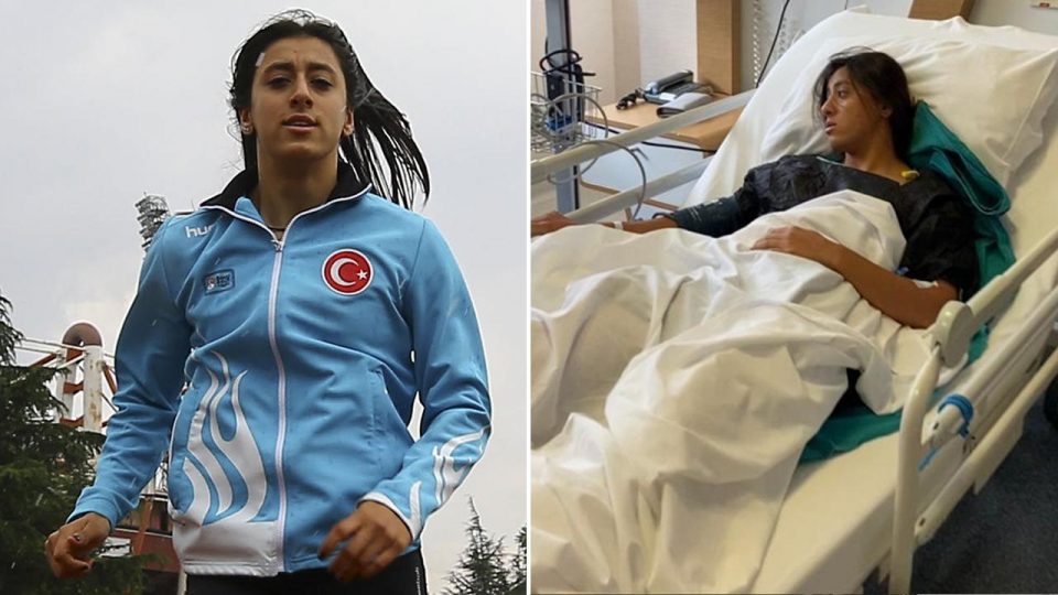 Dünya şampiyonu milli atlet Mizgin Ay ameliyat edildi