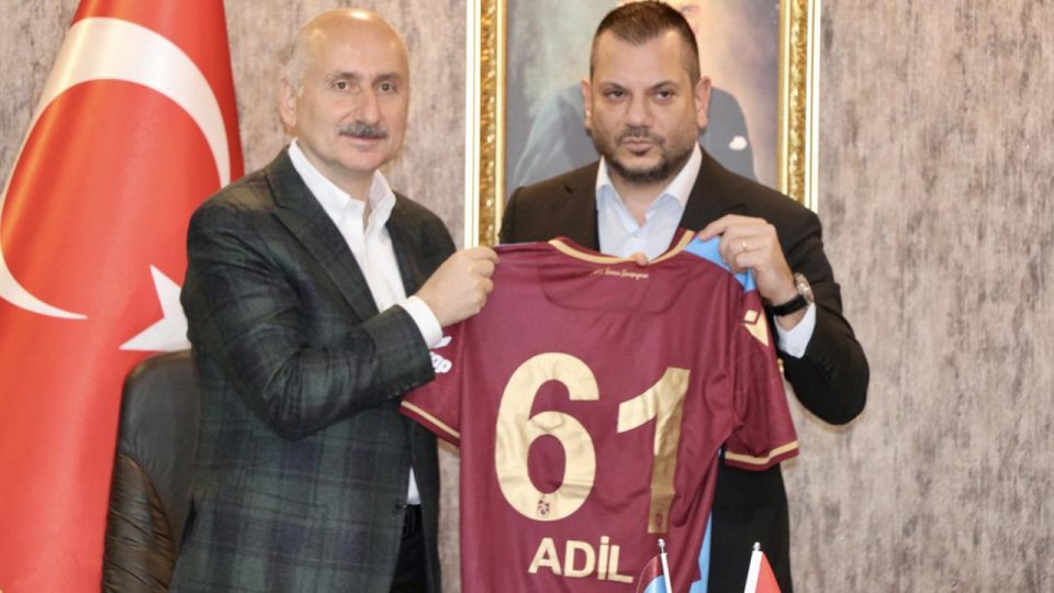 Bakan Karaismailoğlu Trabzonspor’u ziyaret etti