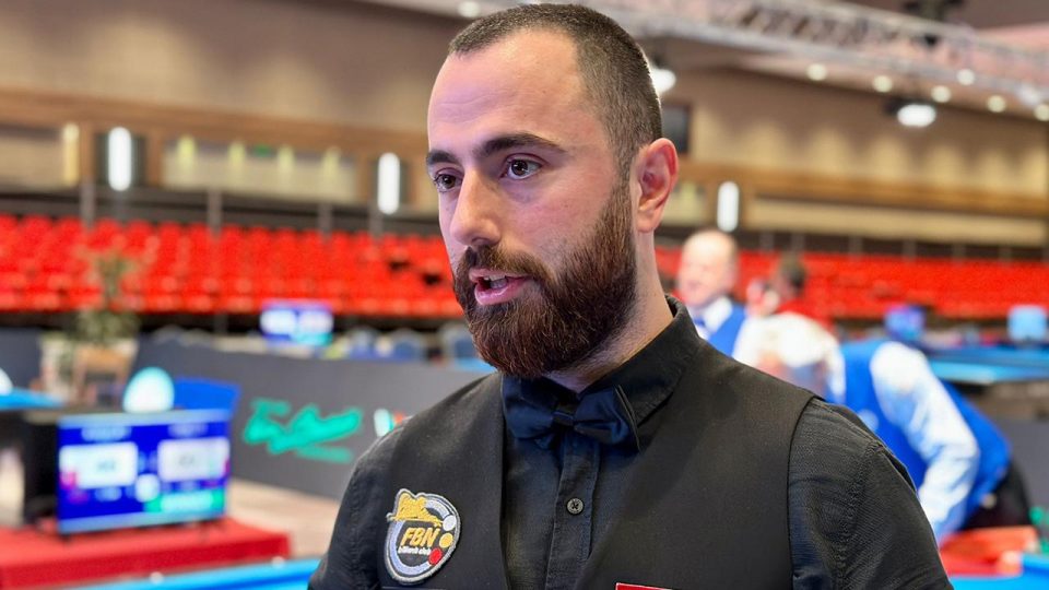 Berkay Karakurt Avrupa Bilardo Şampiyonası’nda ikinci oldu