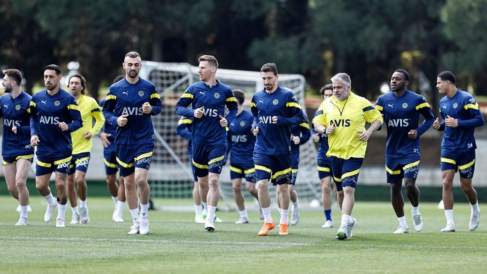 Fenerbahçe taktik çalıştı