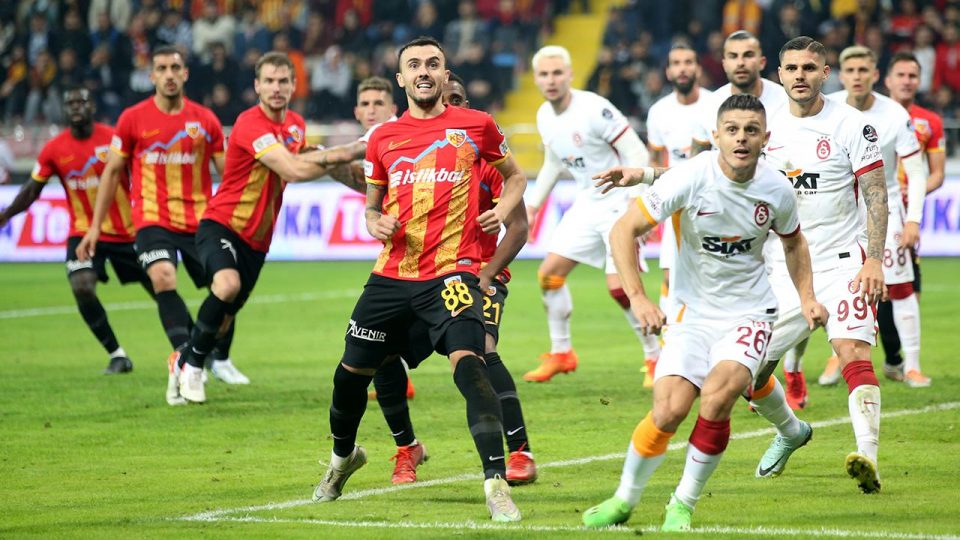 Galatasaray ile Kayserispor 54. randevuda