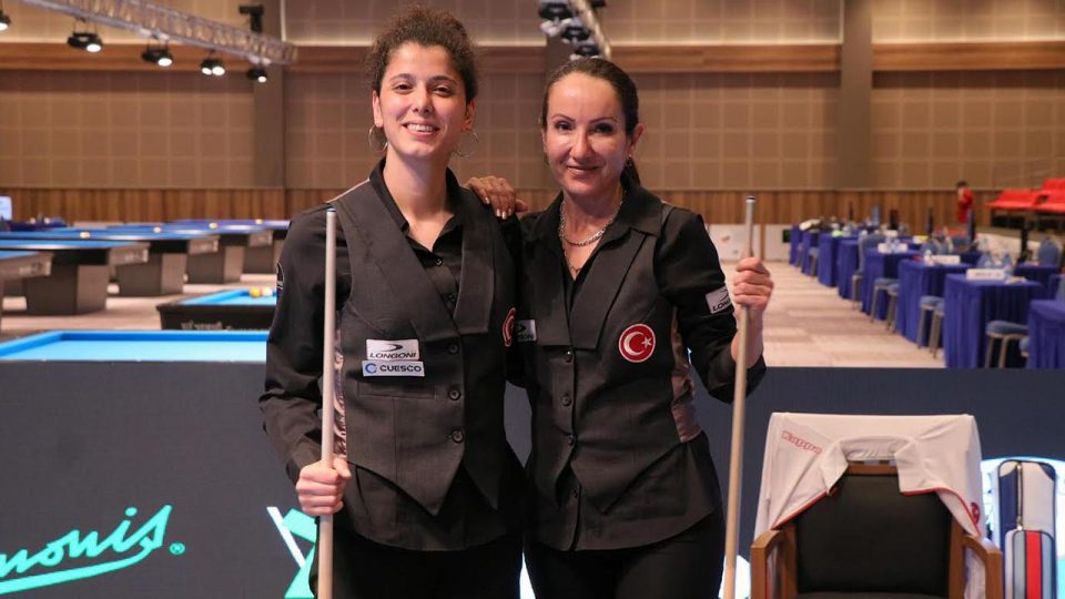 Kadın Bilardo Milli Takımı Avrupa ikincisi oldu
