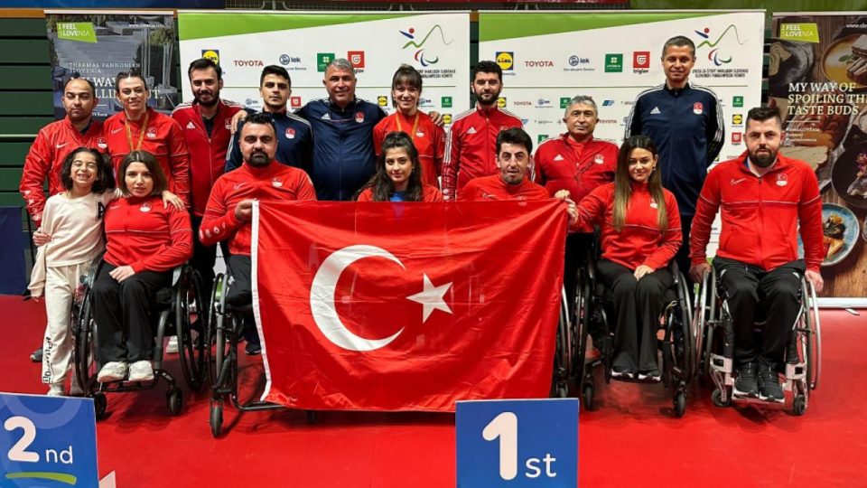 Para Masa Tenisi Milli Takımı müsabakalarda 3 madalya kazandı
