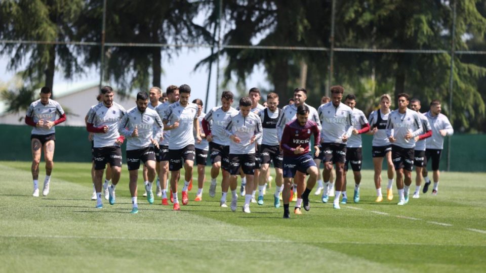 Trabzonspor Fenerbahçe maçı hazırlıklarını sürdürdü