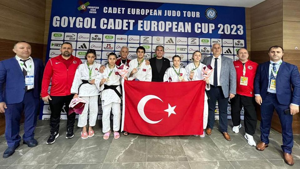 Ümit milli judocular, Avrupa Kupası’nın ilk gününde 5 madalya kazandı
