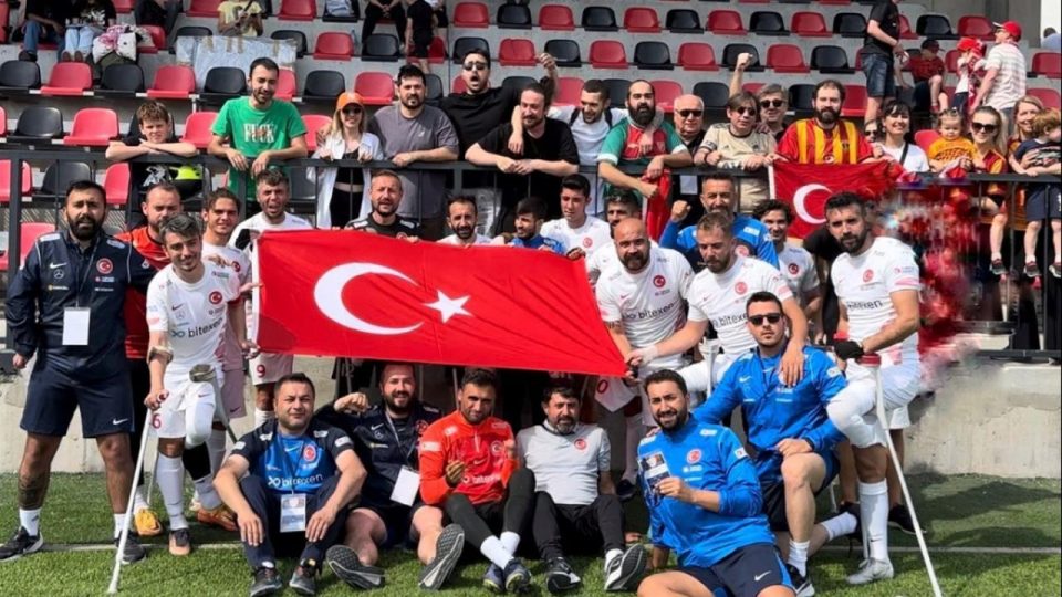 Ampute Futbol Milli Takımı İspanya’yı 4-0 yendi