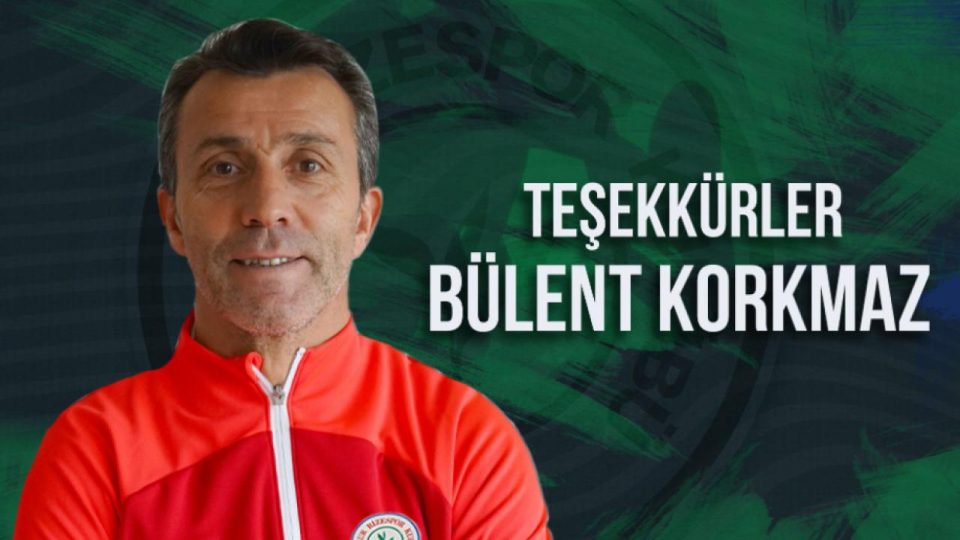 Çaykur Rizespor teknik direktör Bülent Korkmaz ile yollarını ayırdı