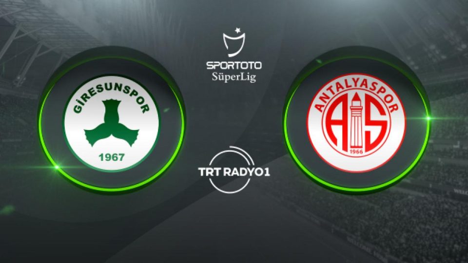 Giresunspor Antalyaspor’u konuk ediyor