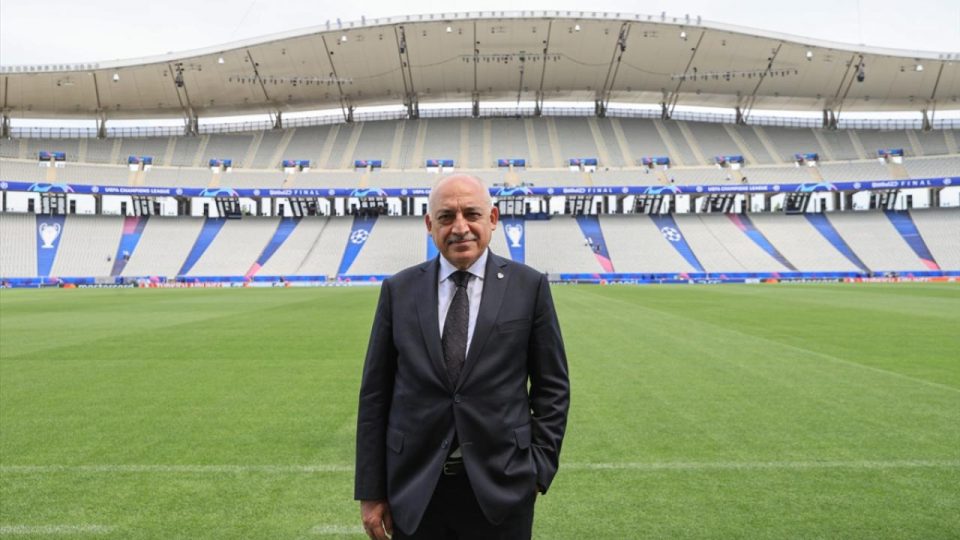 TFF Başkanı Büyükekşi Şampiyonlar Ligi final hazırlıklarını değerlendirdi
